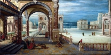 212/steenwyck, hendrick van the younger - the courtyard of a renaissance palace